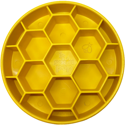 SodaPup Slow Feeder Honeycomb Enrichment eBowl