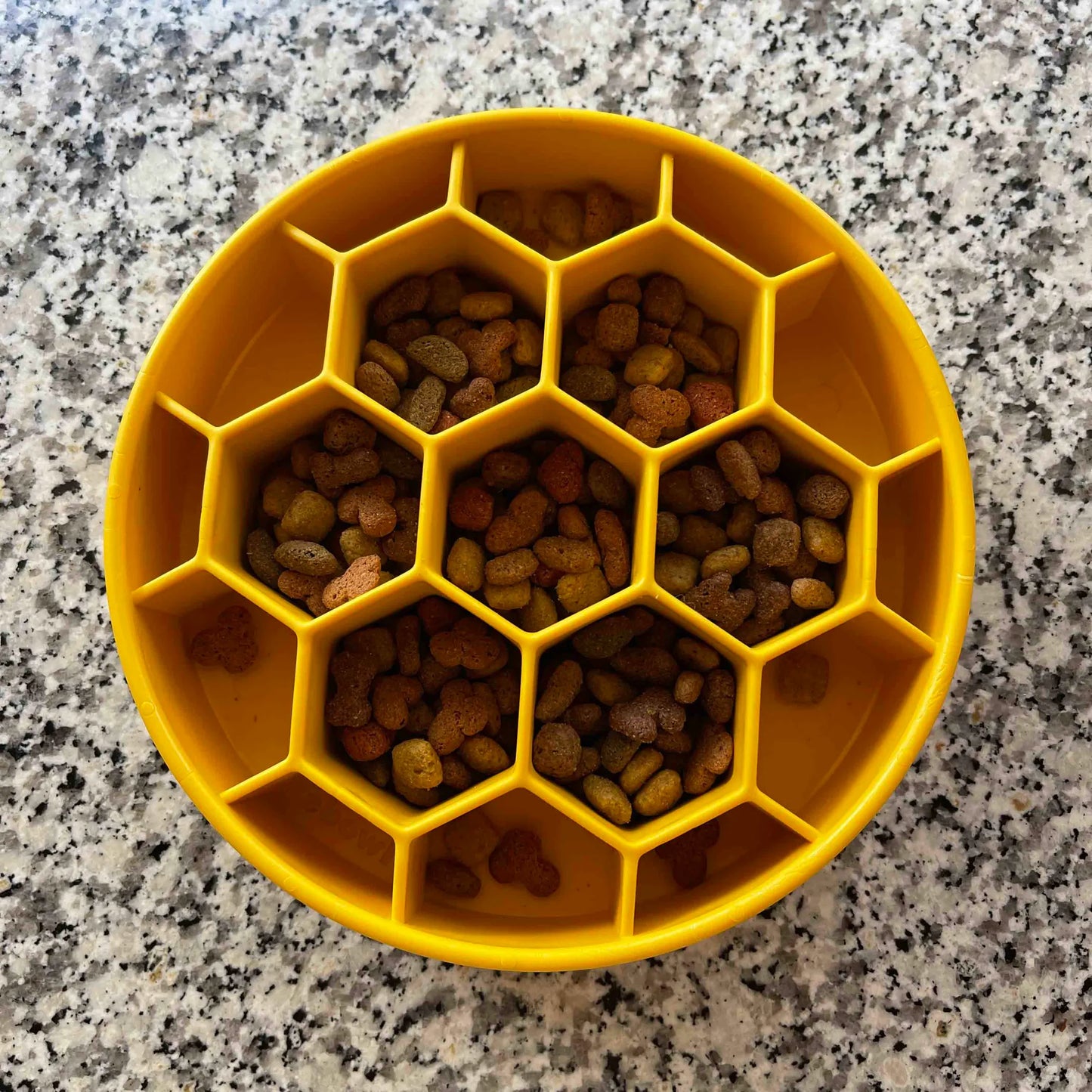 Honeycomb Design eBowl Enrichment Slow Feeder Bowl for Dogs - Your Pet Connection