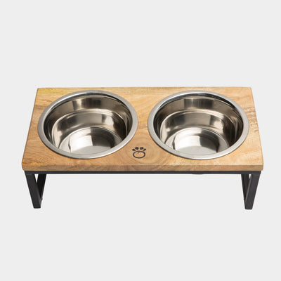 GF Pet Wood & Metal Elevated Feeder - Your Pet Connection