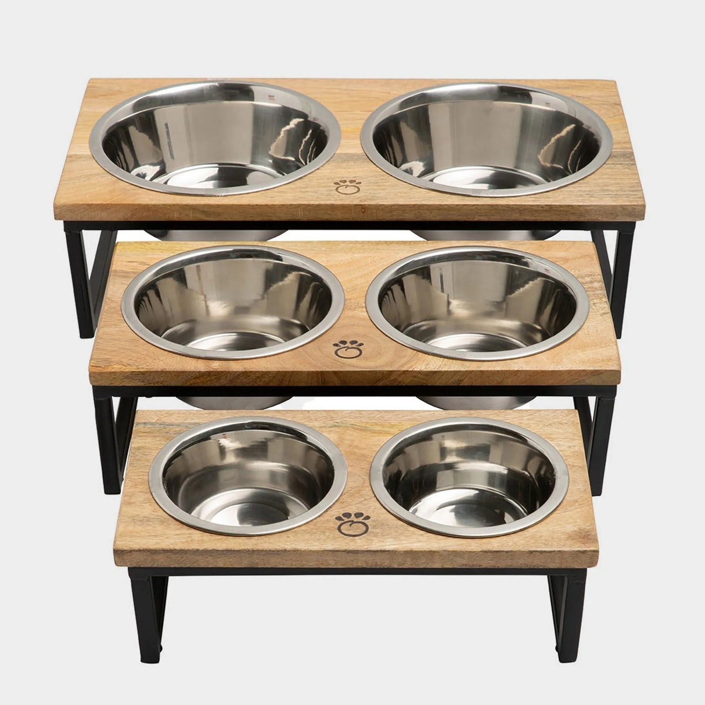 GF Pet Wood & Metal Elevated Feeder - Your Pet Connection