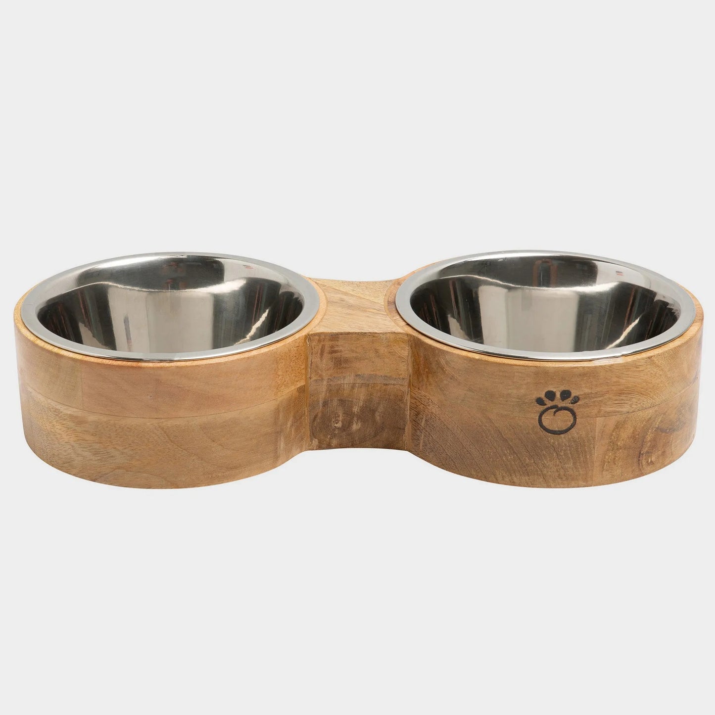 GF Pet Wood & Metal Feeder Double Diner - Your Pet Connection