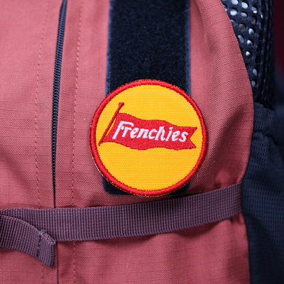 Frenchie Mustard Logo Patch - Your Pet Connection