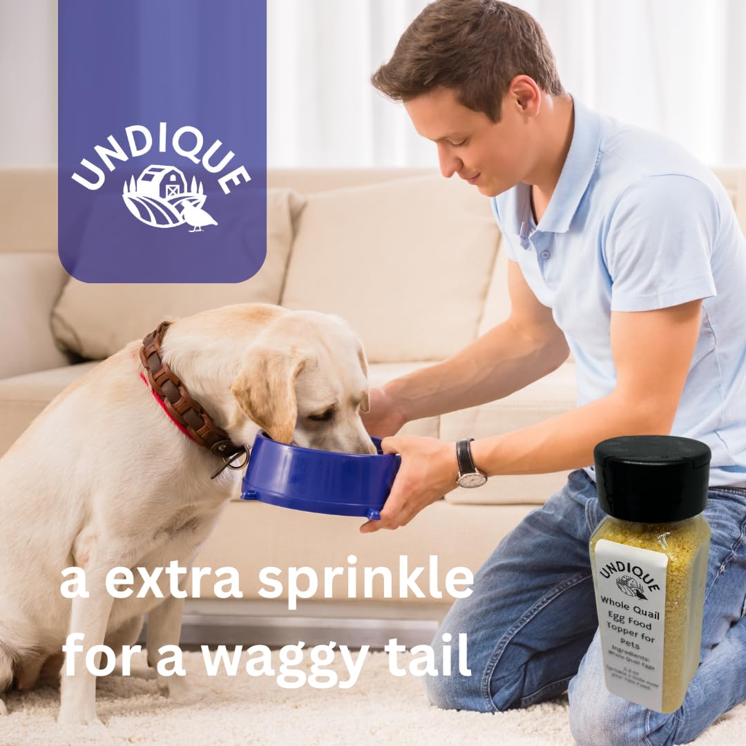 Quailicious Boost Pet Food Enhancer - Healthy Dog Food Topper with Whole Quail Eggs - Pet Health Supplements for Energy, Immune Function, Shiny Coat & Skin - Omega-3 & Omega-6 Rich - Your Pet Connection