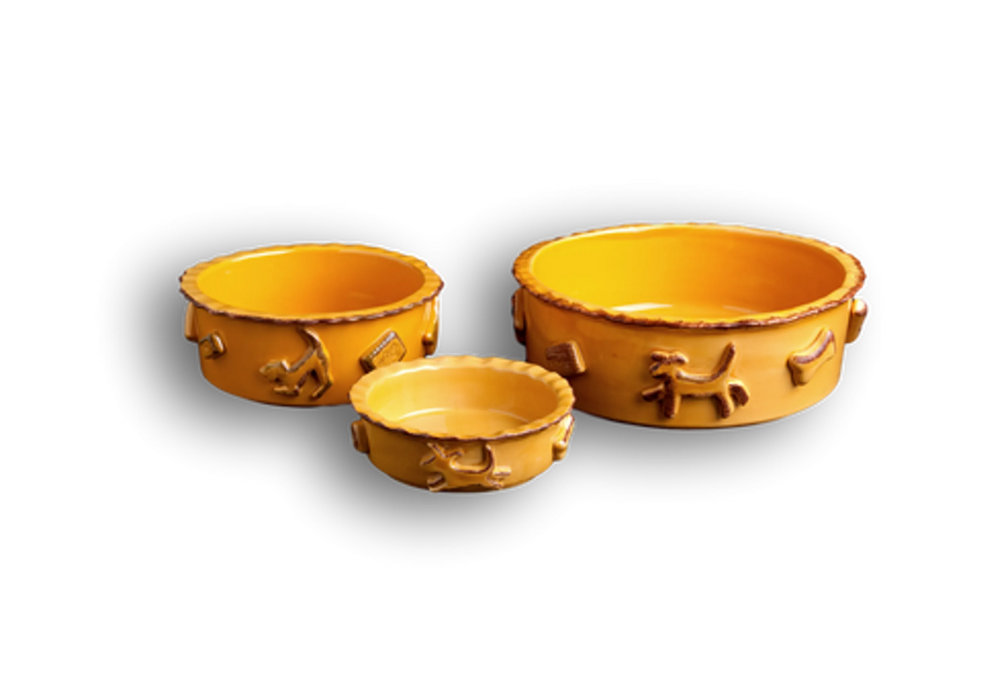 Carmel Ceramica Dog Food/Water Bowl - Your Pet Connection