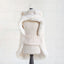 Hello Doggie Elegant Tweed Faux Fur Dog Coat