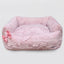 Hello Doggie Luxury Dog Bed with Satin Bow