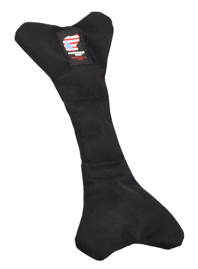 Bad To Da Bone Dog Toy - Large - Black - Your Pet Connection