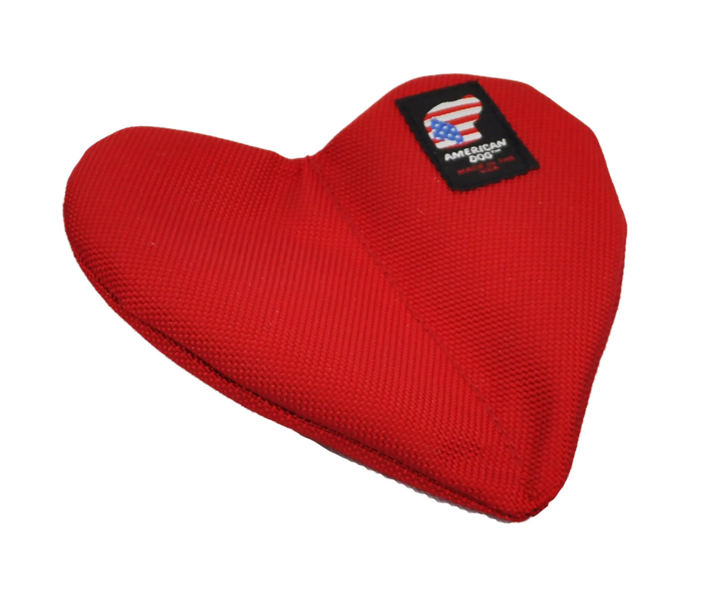 American Dog Heart-Shaped Crunchy Toy Medium