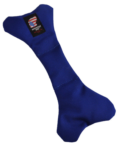 Bad To Da Bone Dog Toy - Small - Blue - Your Pet Connection