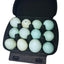 Hollowed Celadon Quail Eggs (Count of 10) Empty Natural Eggs for Crafts - Your Pet Connection