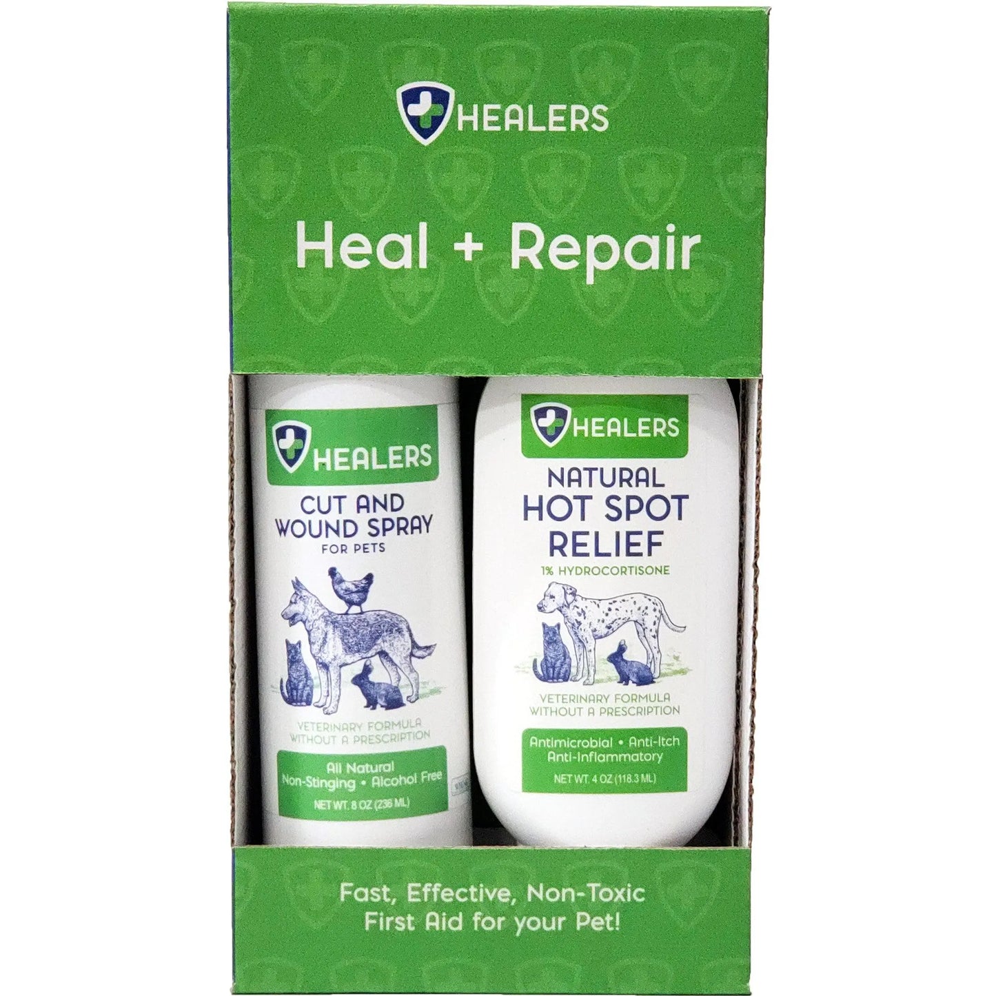 Healers Petcare Heal & Repair Kit 4 oz