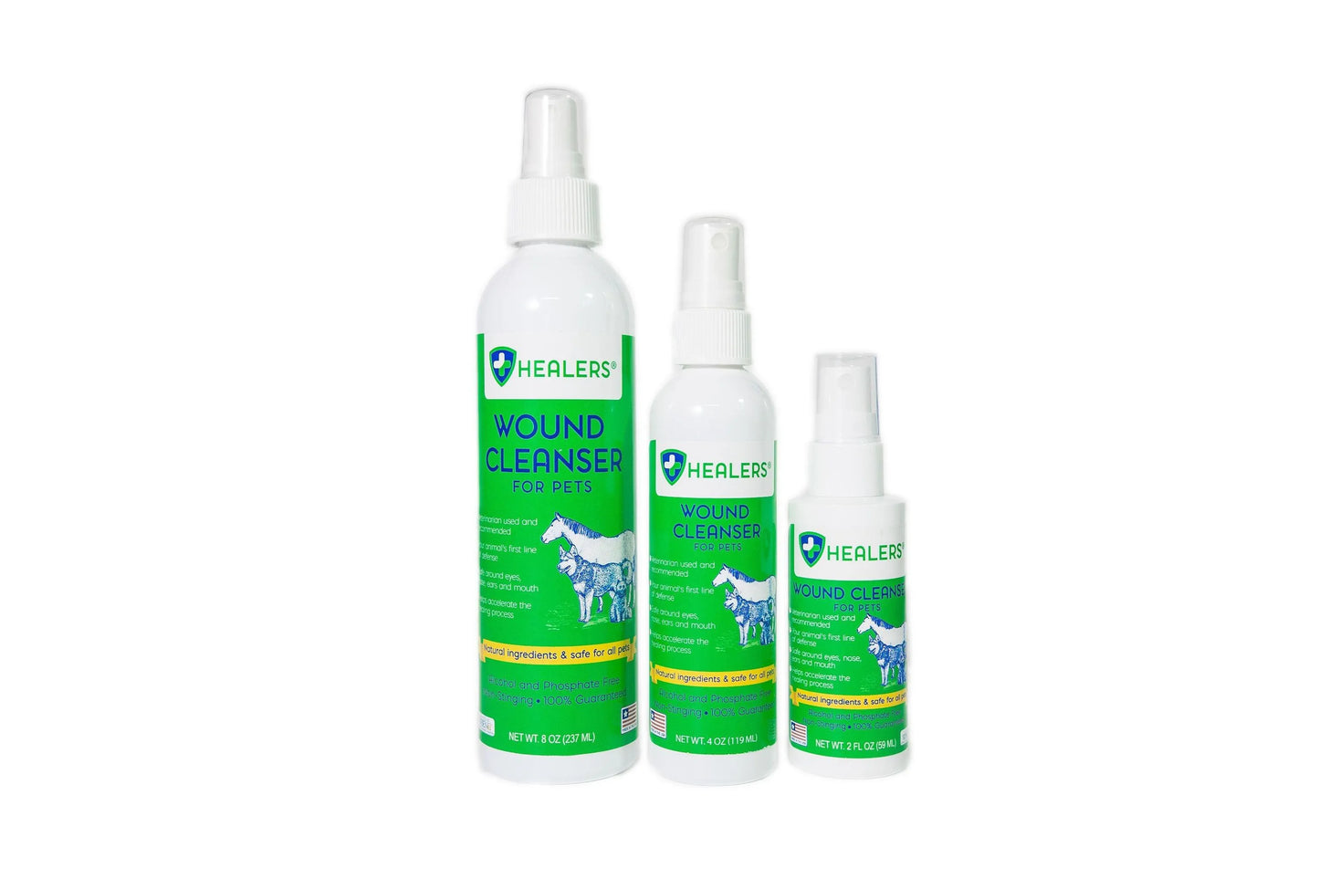 Healers Wound Cleanser - Your Pet Connection