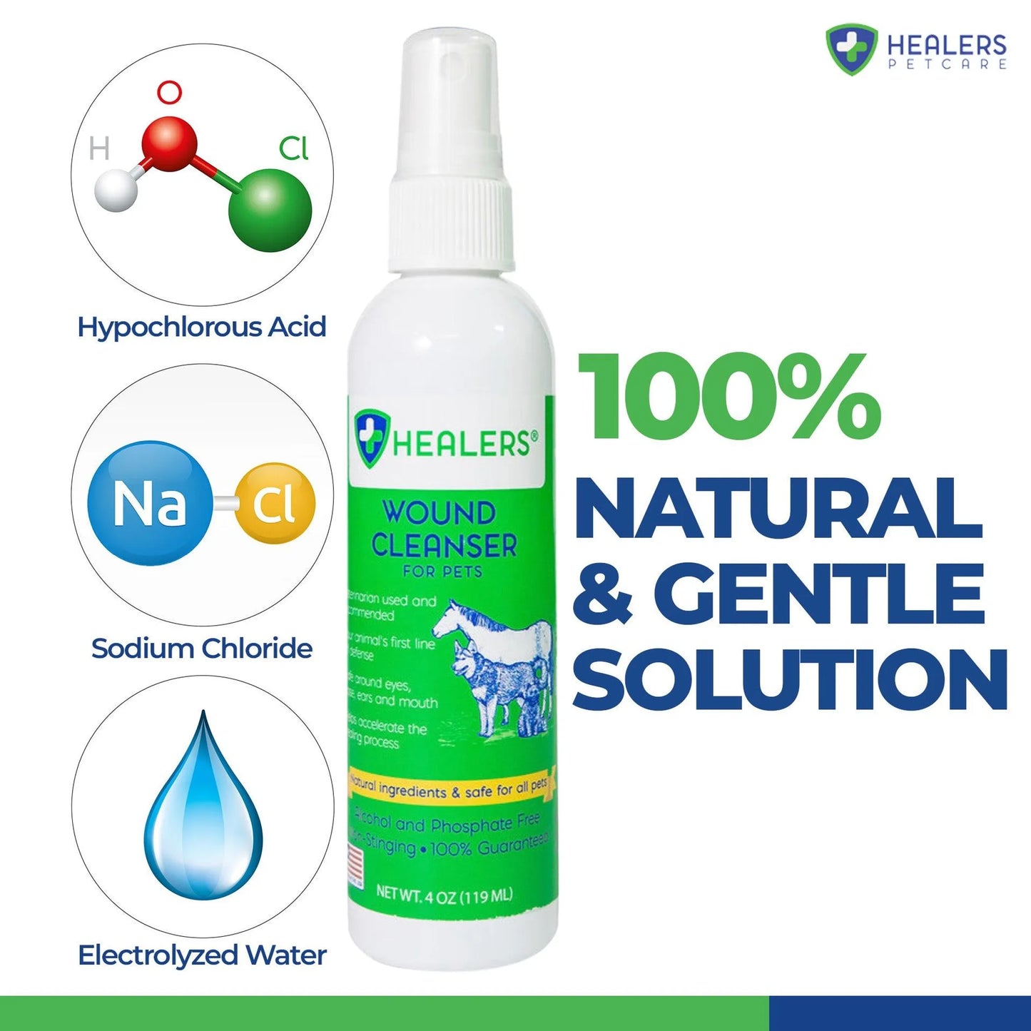 Healers Wound Cleanser - Your Pet Connection