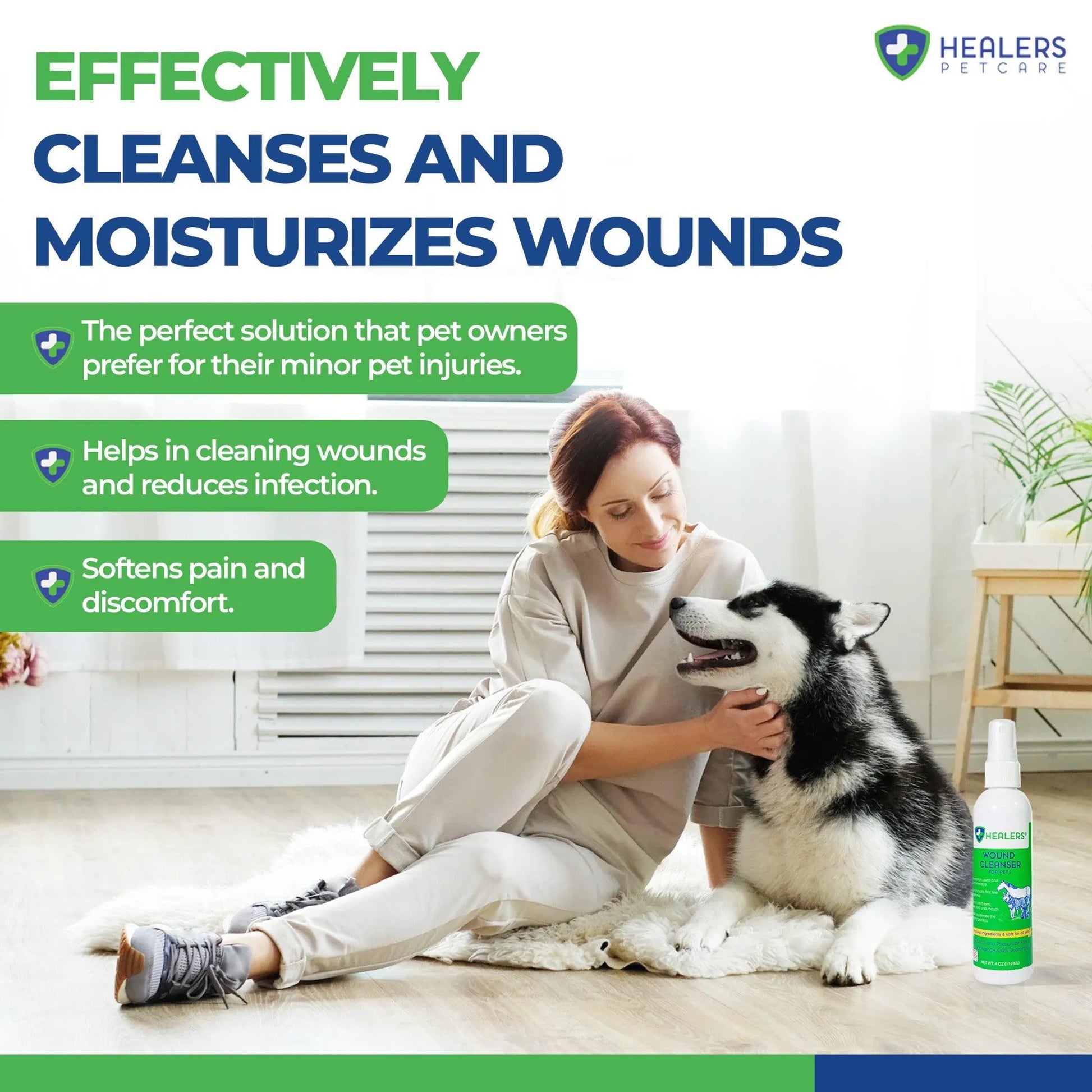 Healers Wound Cleanser - Your Pet Connection