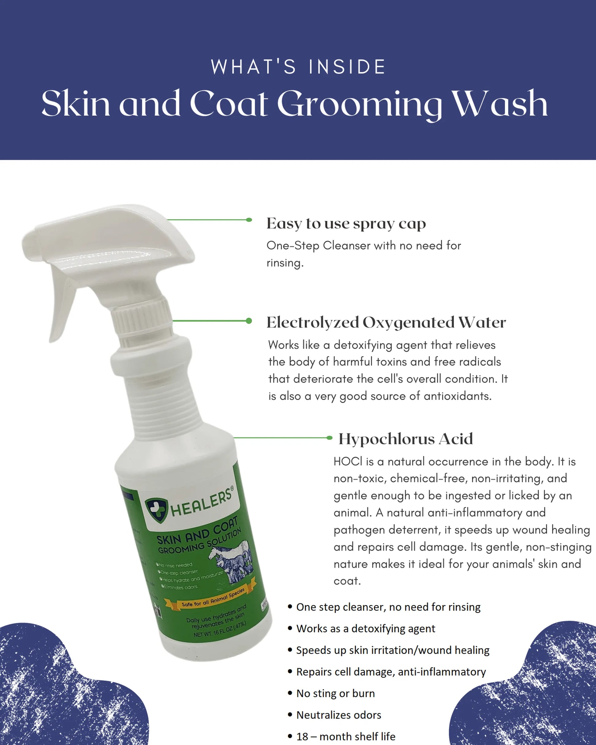 Healers Skin & Coat Grooming Solution - Your Pet Connection