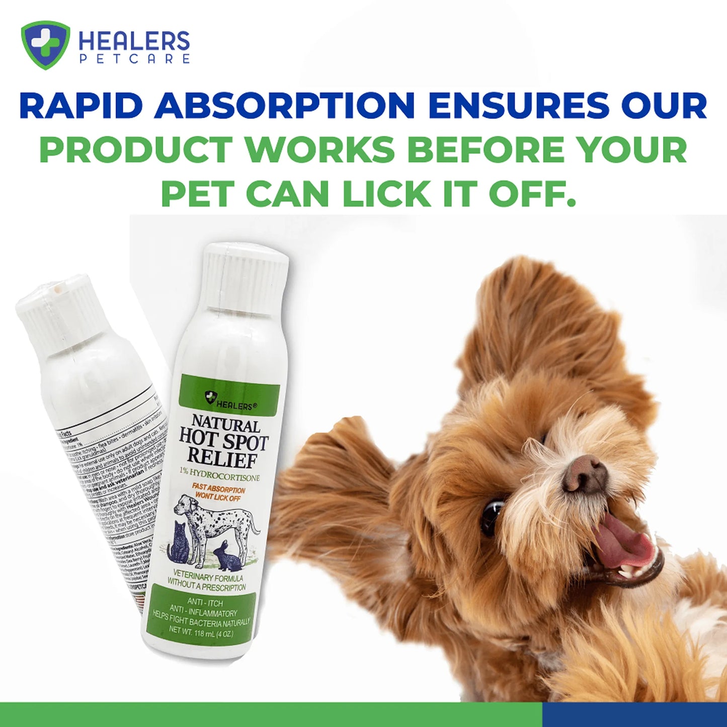 Healers Hot Spot & Itch Relief Aid - Your Pet Connection