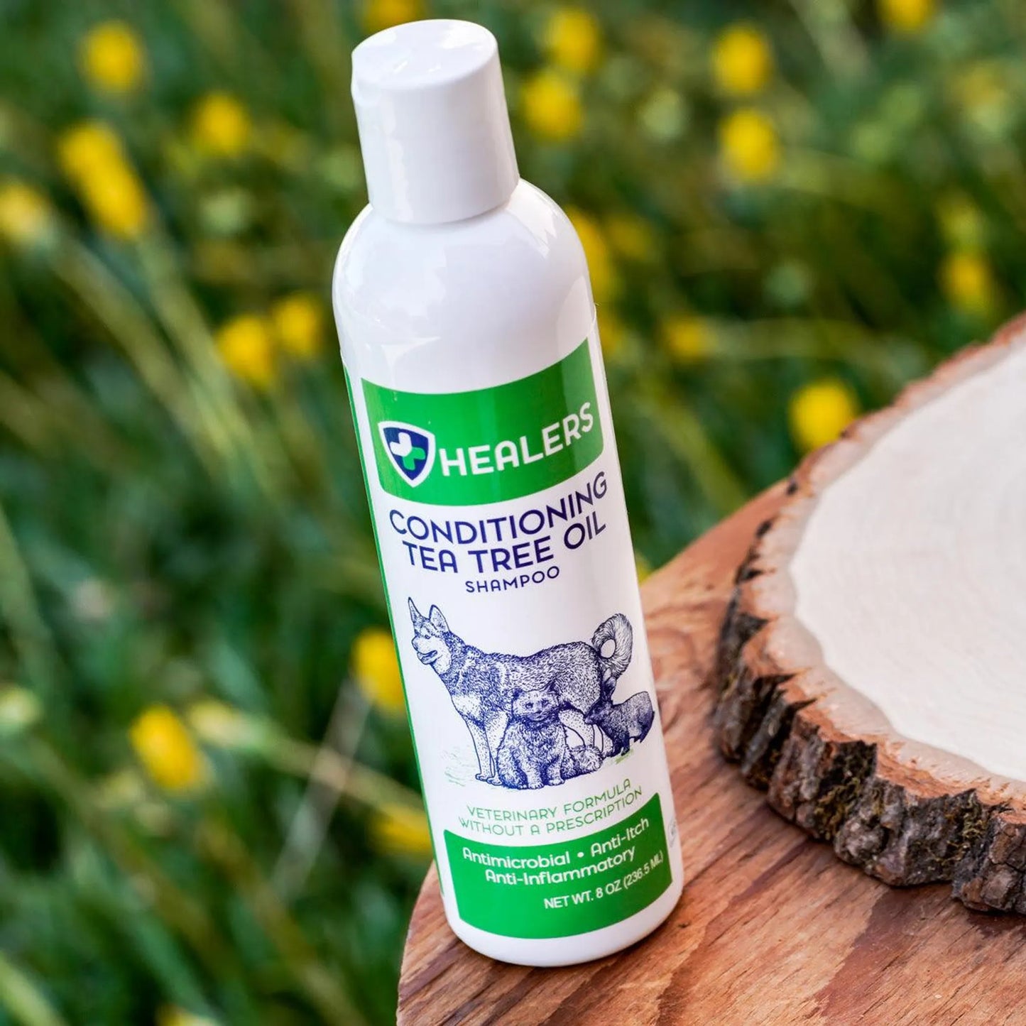 Healers Tea Tree Oil Conditioning Shampoo for Pets (8oz) - Your Pet Connection