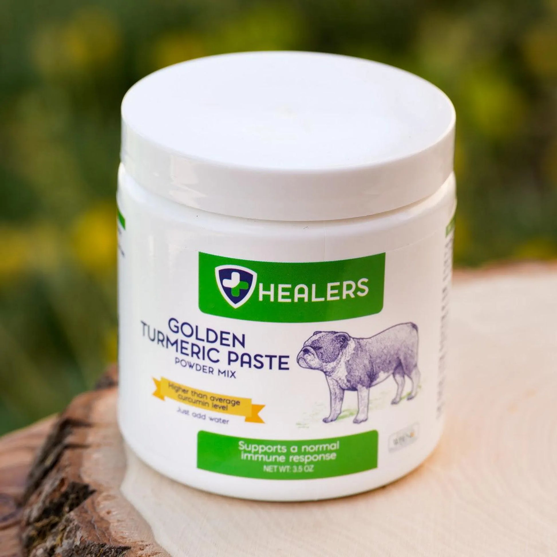 Healers Golden Turmeric Paste for Dogs - Your Pet Connection