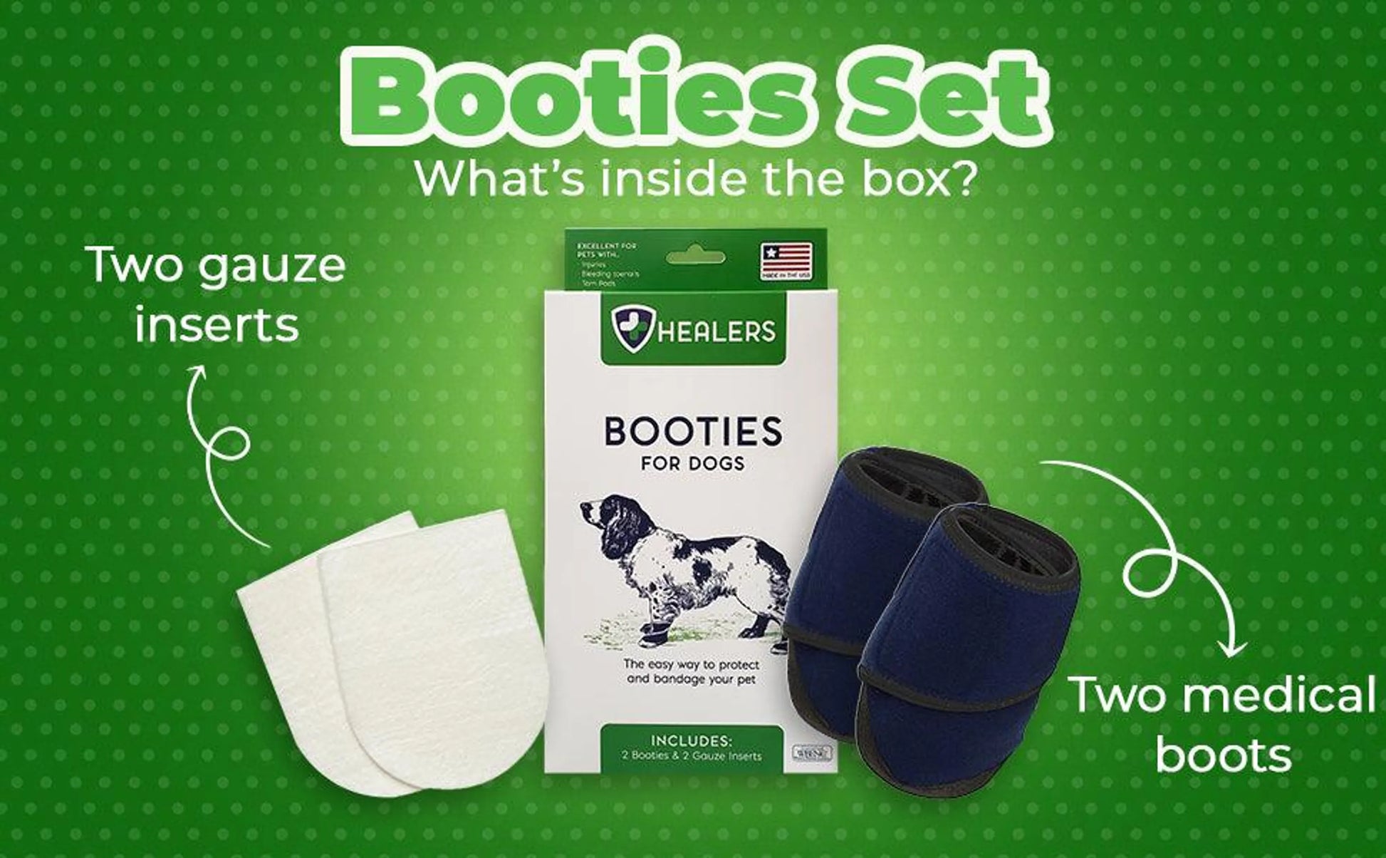 Healers Medical Dog Booties - Your Pet Connection
