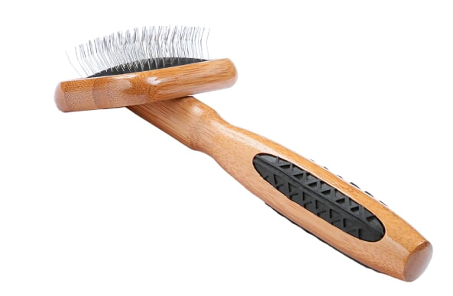 Bass Brushes Bamboo Slicker Pet Grooming Brush