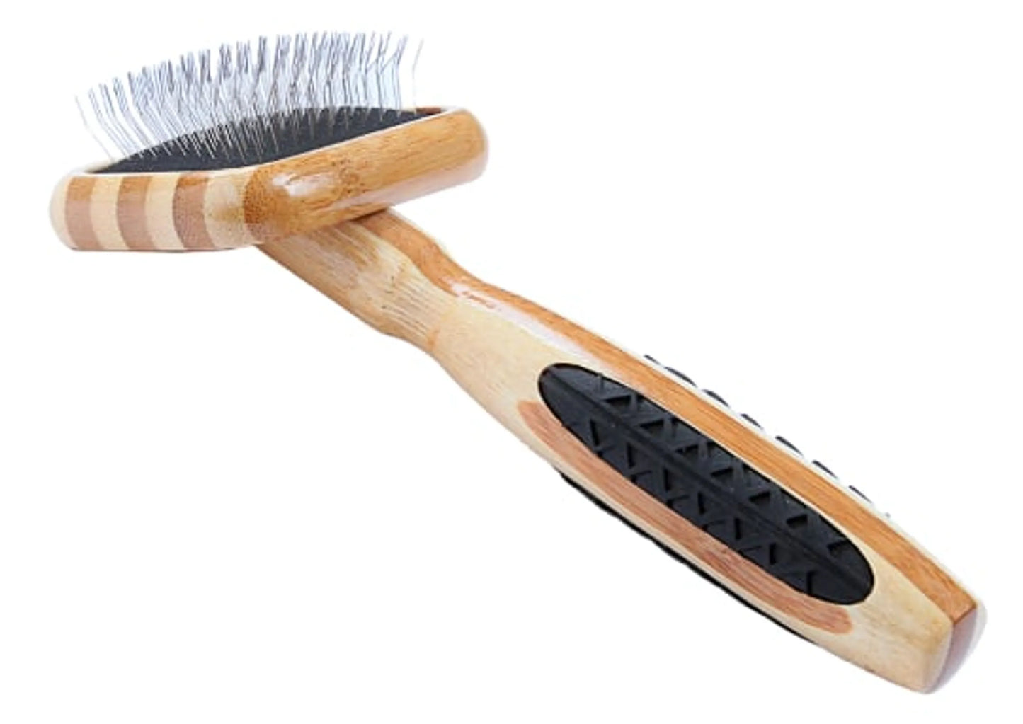 Bass Brushes Bamboo Slicker Pet Grooming Brush