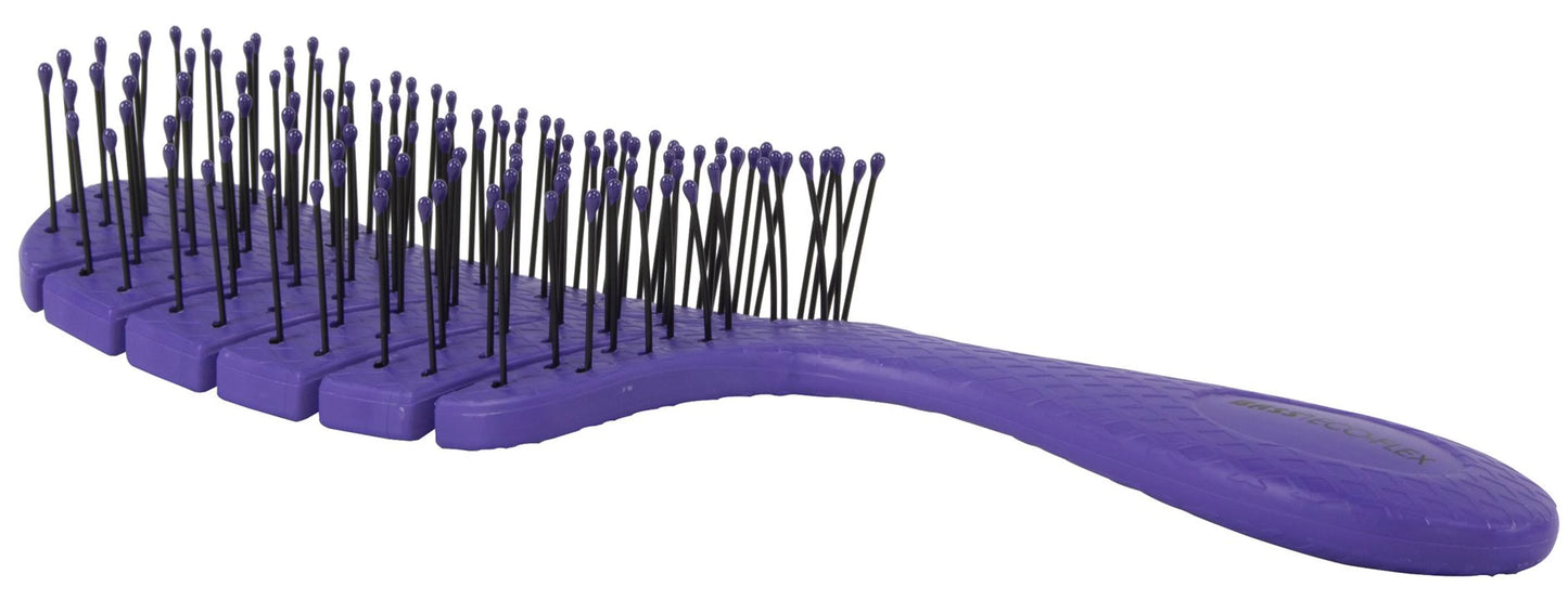 Bass Brushes- The BIO-FLEX  Detangling Hair Brush Leaf Shape - Your Pet Connection