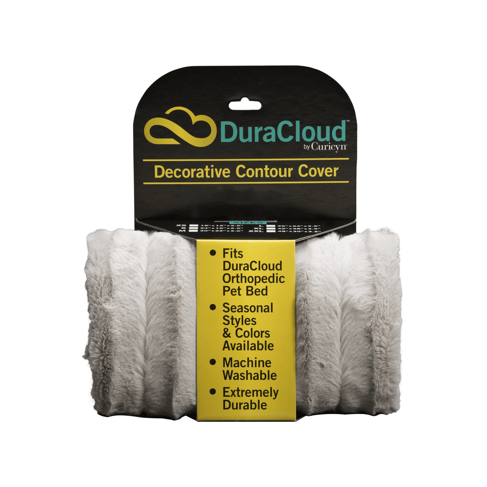 DuraCloud Orthopedic Pet Bed and Crate Pad Contour Cover - Your Pet Connection