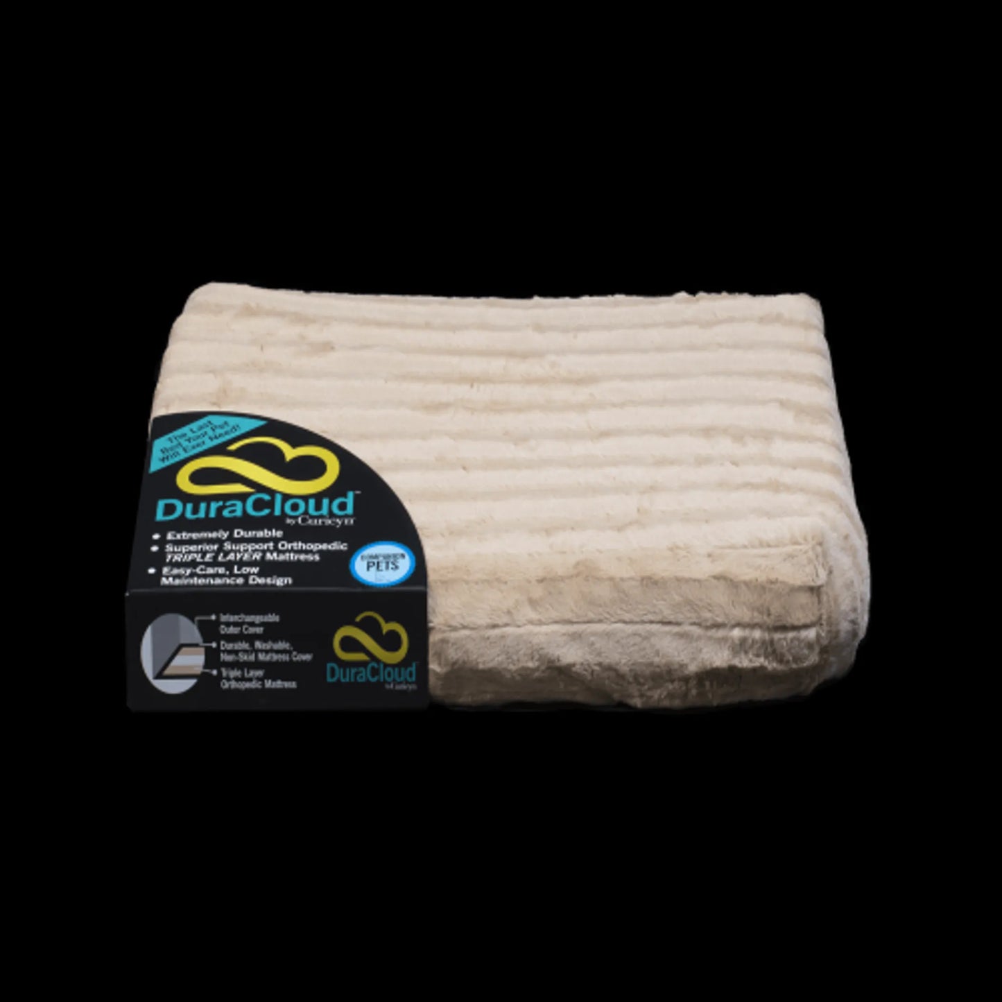 DuraCloud Orthopedic Pet Bed and Crate Pad - Your Pet Connection