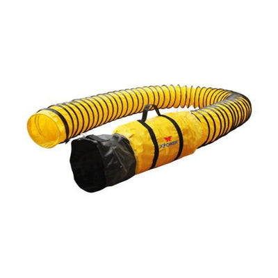 XPOWER Extra Flexible 8" Diameter 25 Ft Ventilation PVC DUCT HOSE
