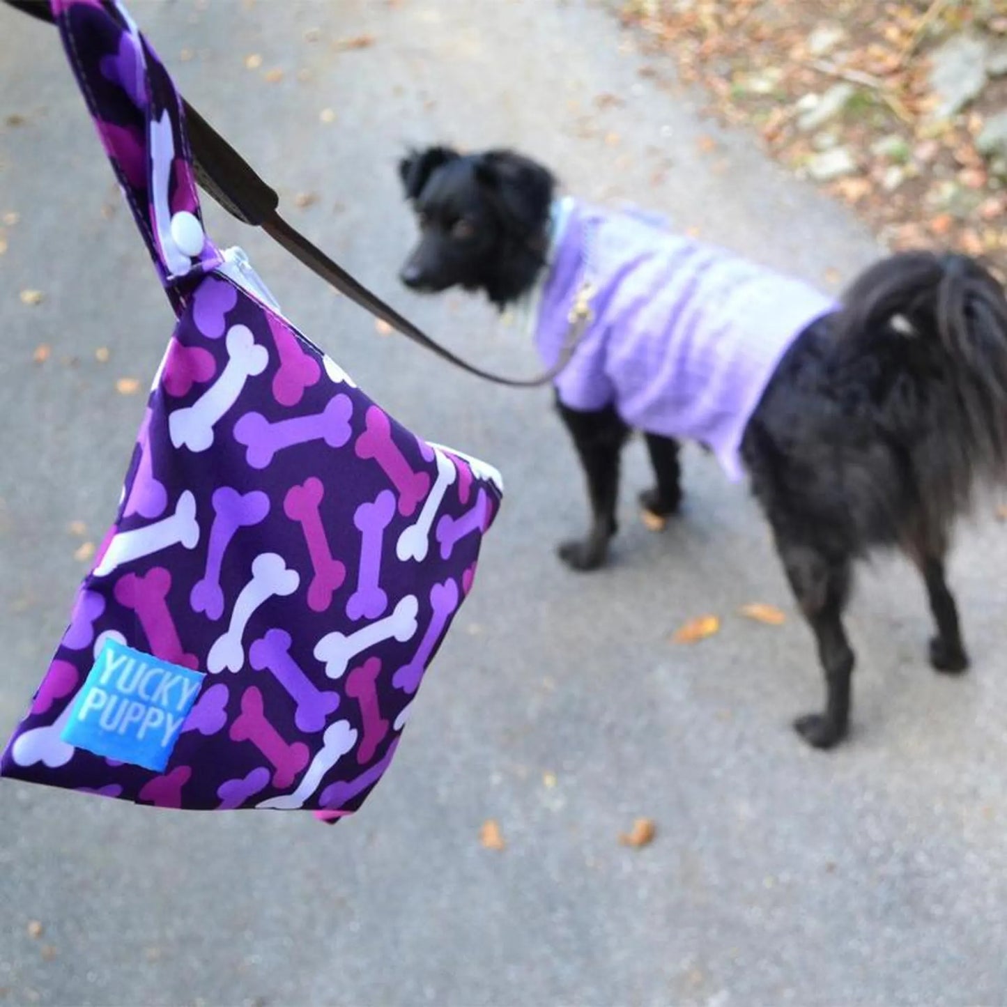 Blue Bone Yucky Puppy Dog Poop Bag Holders- Extra Large Size - Your Pet Connection