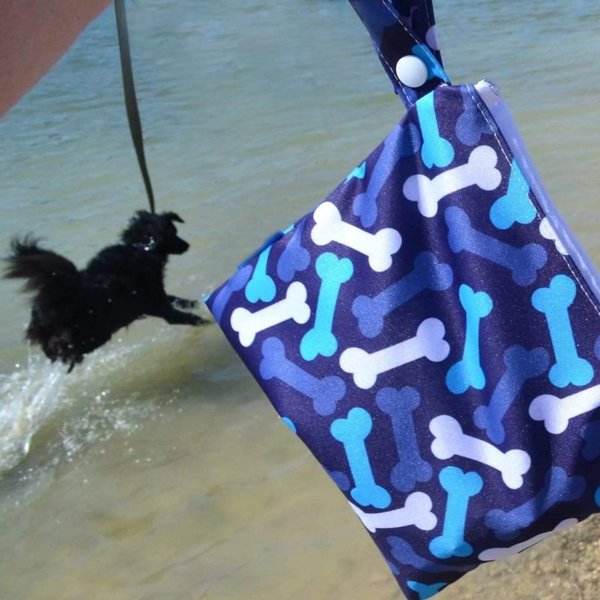 Blue Bone Yucky Puppy Dog Poop Bag Holders- Extra Large Size - Your Pet Connection