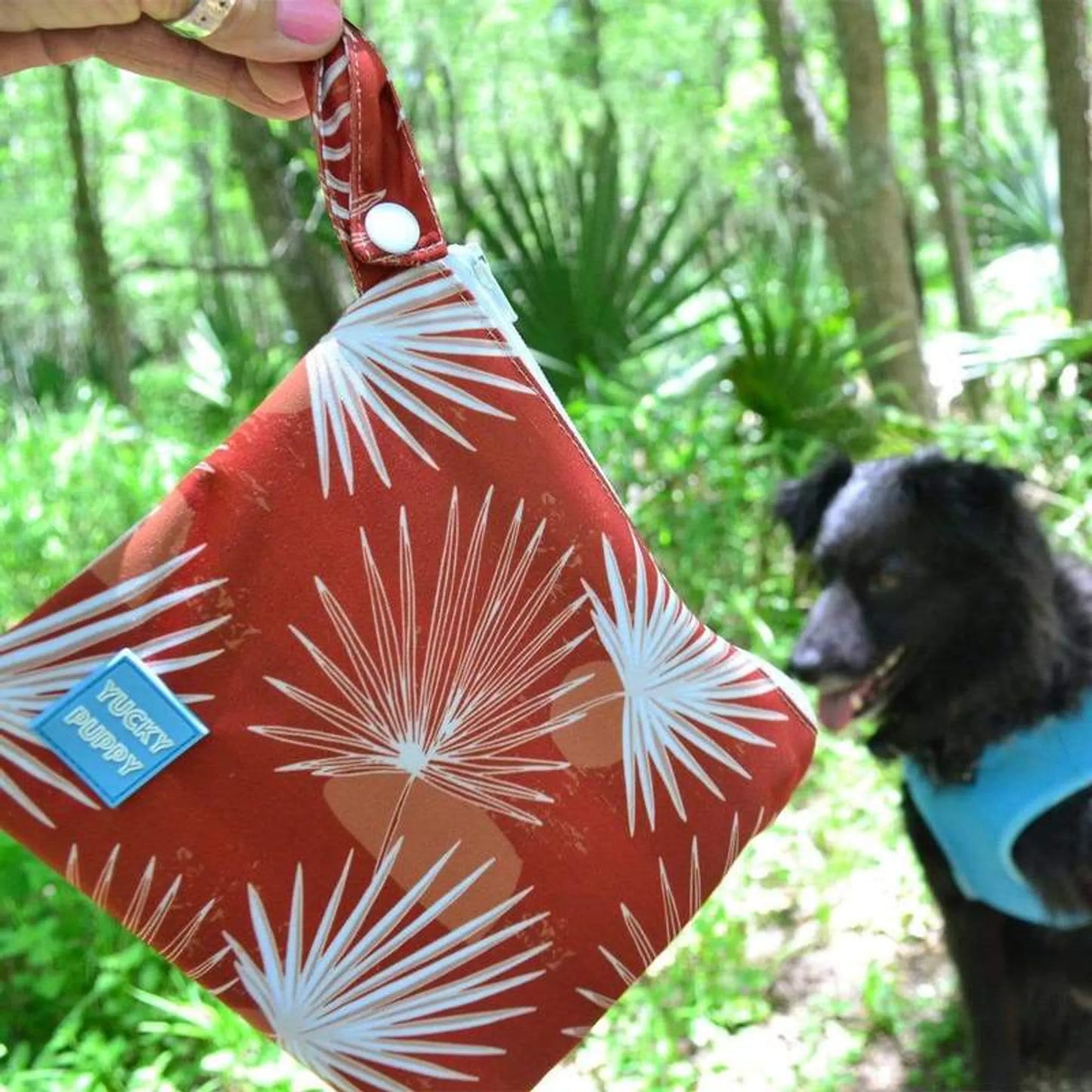 Monstera + Banana Yucky Puppy Dog Poop Bag Holders - Your Pet Connection
