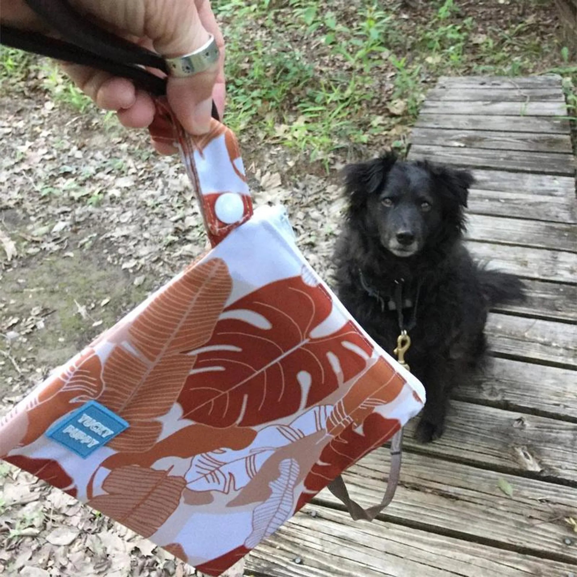 Monstera + Banana Yucky Puppy Dog Poop Bag Holders - Your Pet Connection
