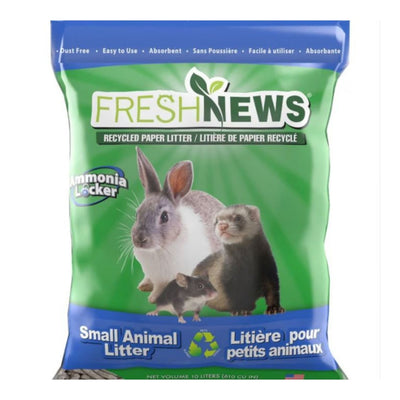 Fresh News Small Animal Litter Gray 10 L