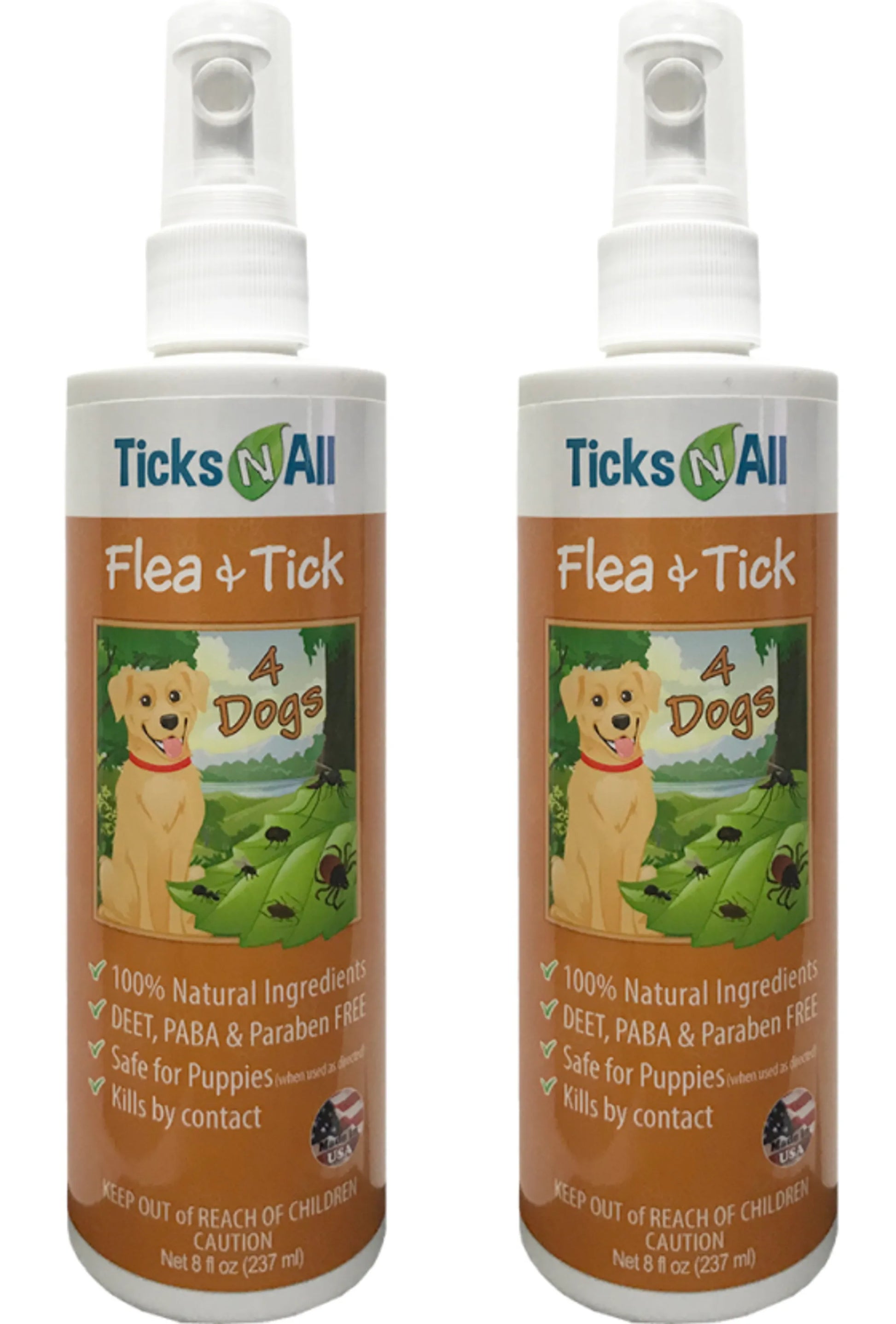 All Natural Flea & Tick 4 Cats 8oz - Your Pet Connection