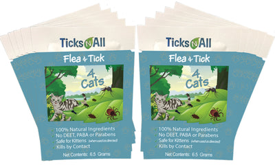 All Natural Flea and Tick Wipes 4 Cats (10 count.) - Your Pet Connection