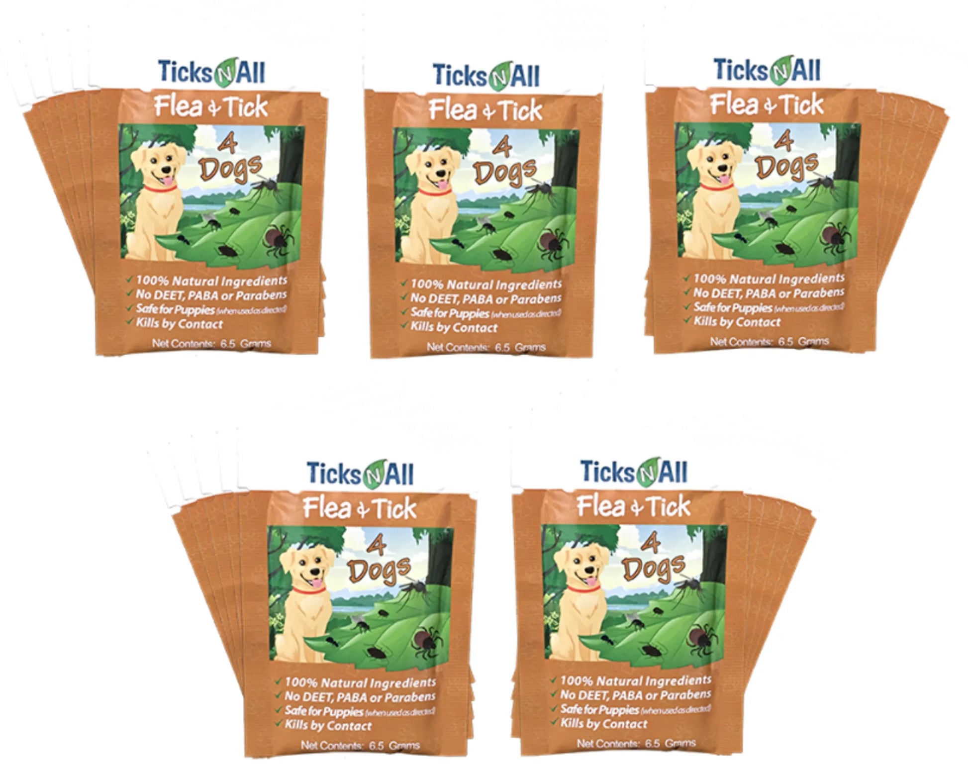 All Natural Flea and Tick Wipes 4-Dogs (10 count.) - Your Pet Connection