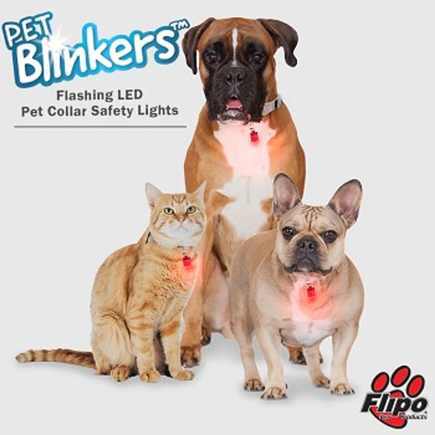 Pet Blinkers Flashing LED Pet Safety Light - Your Pet Connection
