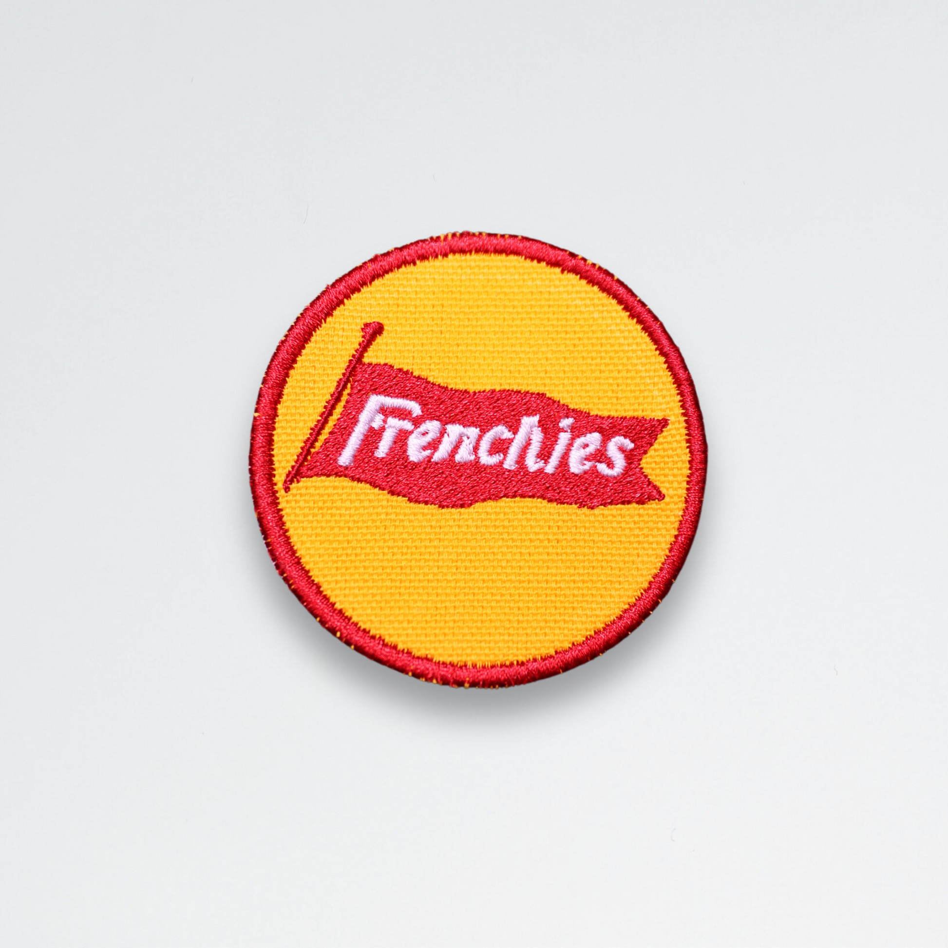 Frenchie Mustard Logo Patch - Your Pet Connection