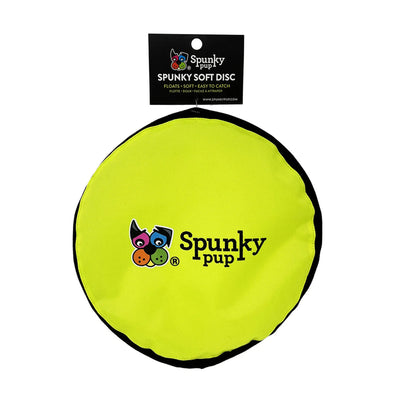 Spunky Pup Soft Disc Fetch Toy 9.5-inch