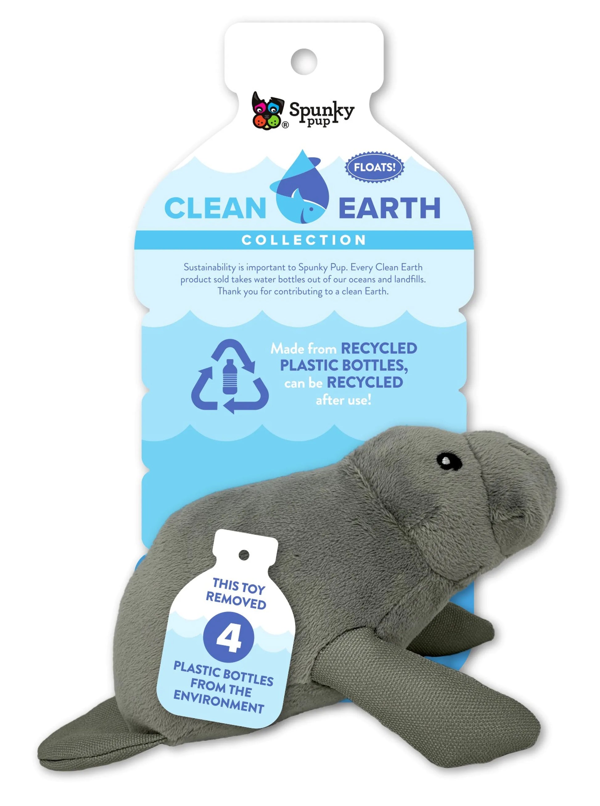 Clean Earth Plush Toy - Your Pet Connection