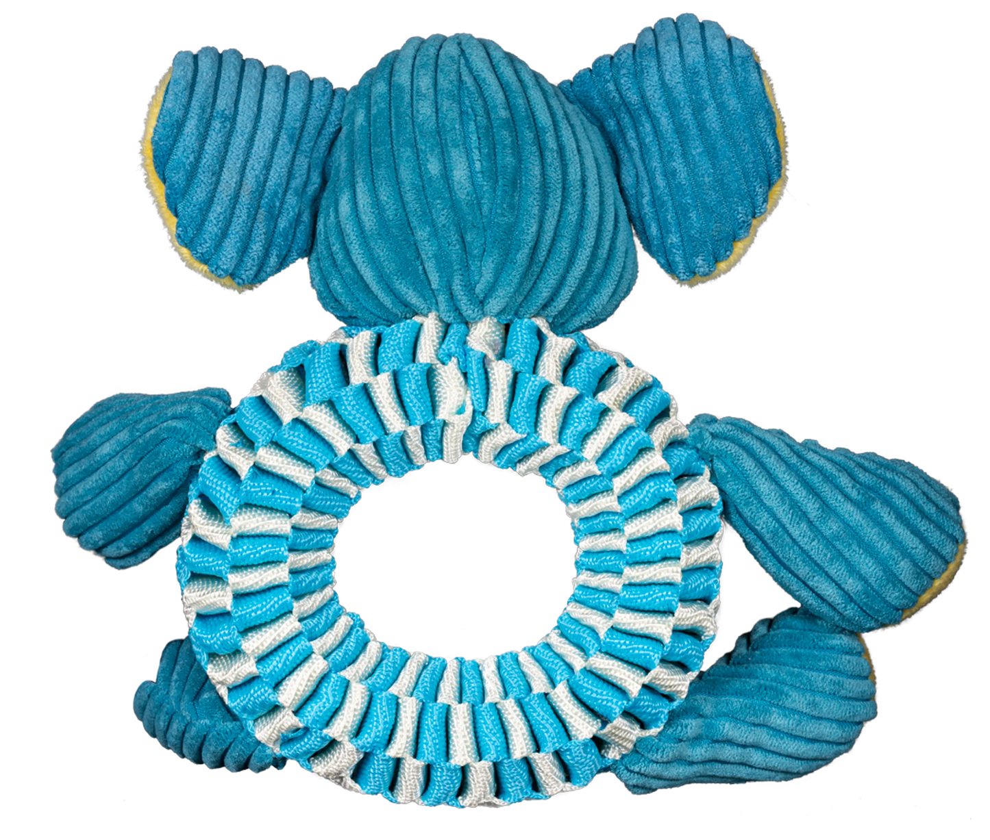 Spunky Pup Dog Toys Wibbleez Tug & Fetch Delight 9"