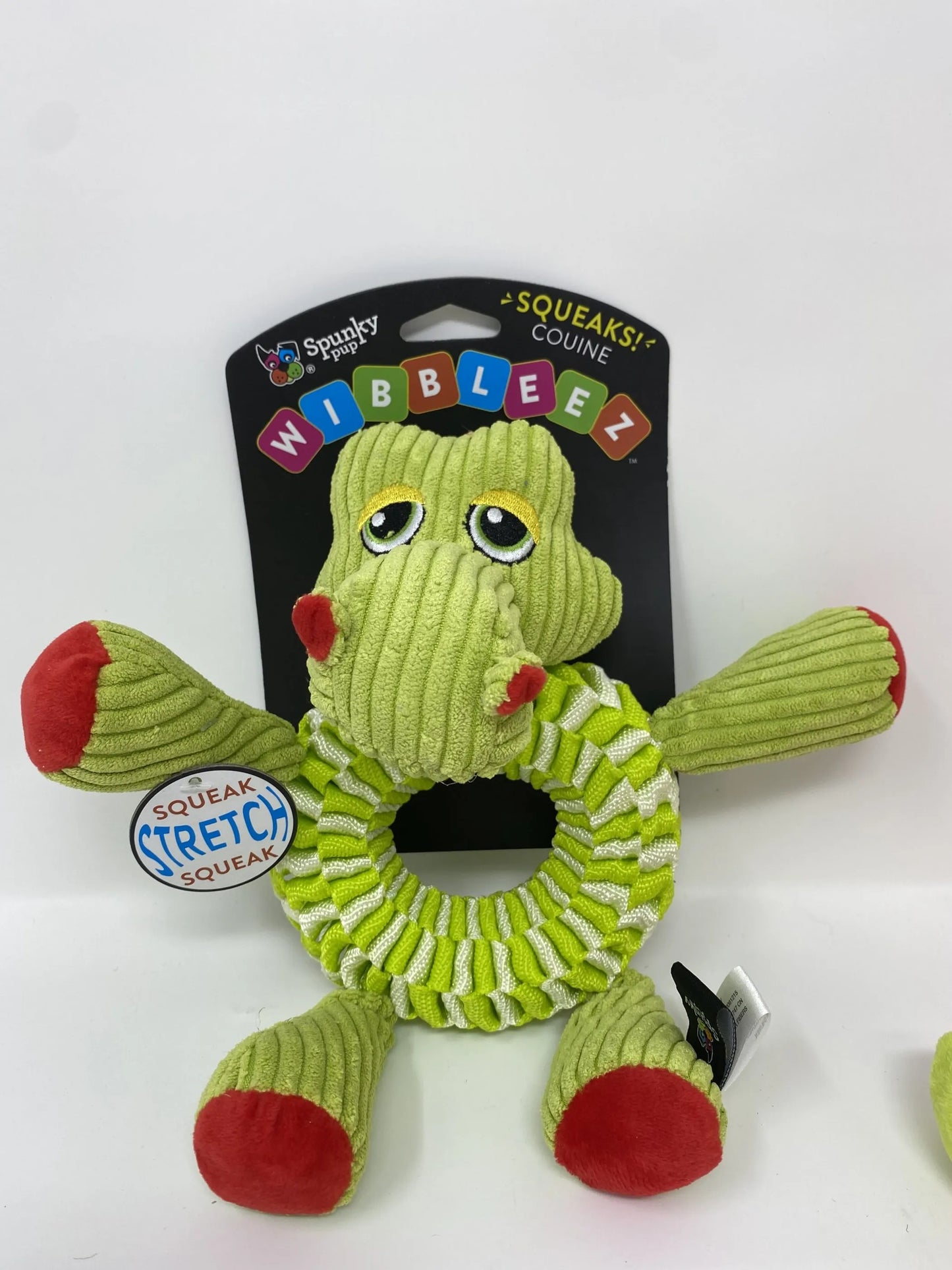 Spunky Pup Dog Toys Wibbleez Tug & Fetch Delight 9"
