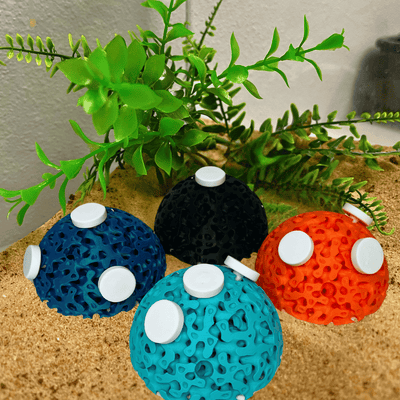 Aquarium Dome Coral Frag Stand | Coral Reef Replica Frag Stand Base for Growing Coral | Displays Multiple Frags - Your Pet Connection
