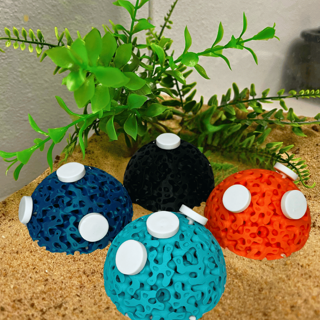 Aquarium Dome Coral Frag Stand | Coral Reef Replica Frag Stand Base for Growing Coral | Displays Multiple Frags - Your Pet Connection