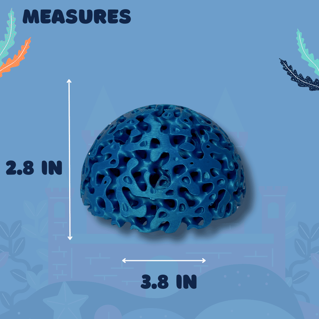 Aquarium Dome Coral Frag Stand | Coral Reef Replica Frag Stand Base for Growing Coral | Displays Multiple Frags - Your Pet Connection