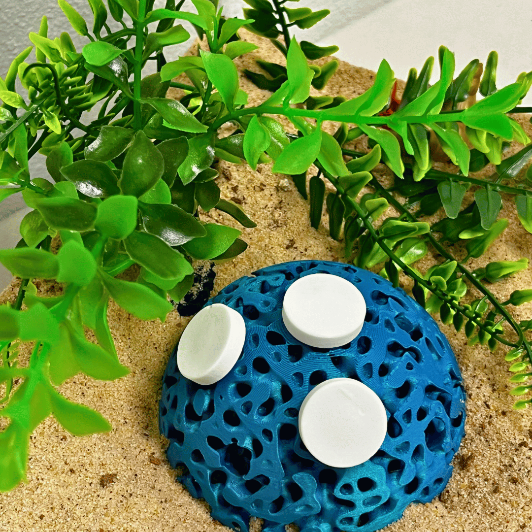 Aquarium Dome Coral Frag Stand | Coral Reef Replica Frag Stand Base for Growing Coral | Displays Multiple Frags - Your Pet Connection