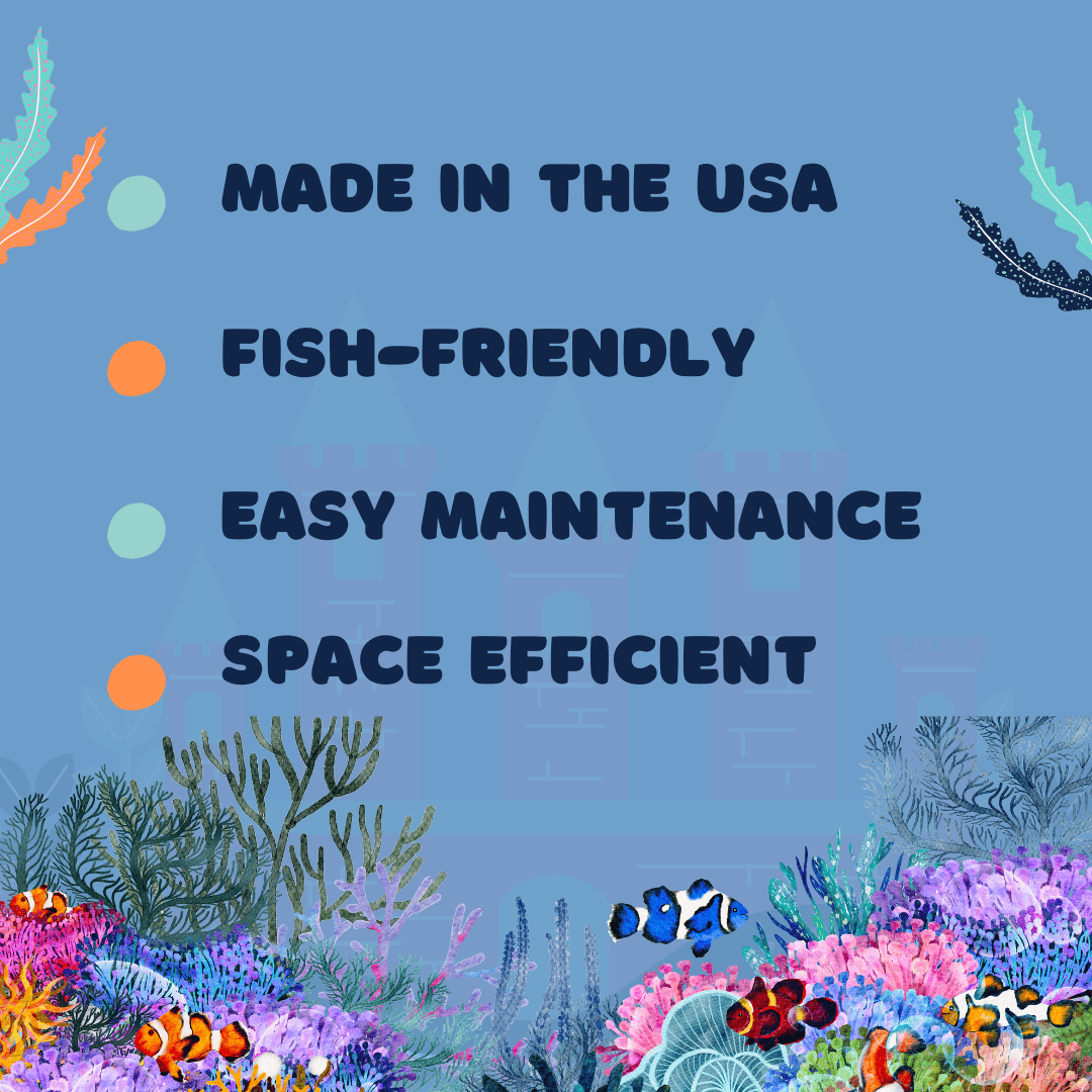 Aquarium Coral Reef Dome - Aquarium Reef Replica for Fish & Shrimp Shelter & Egg Laying - Your Pet Connection