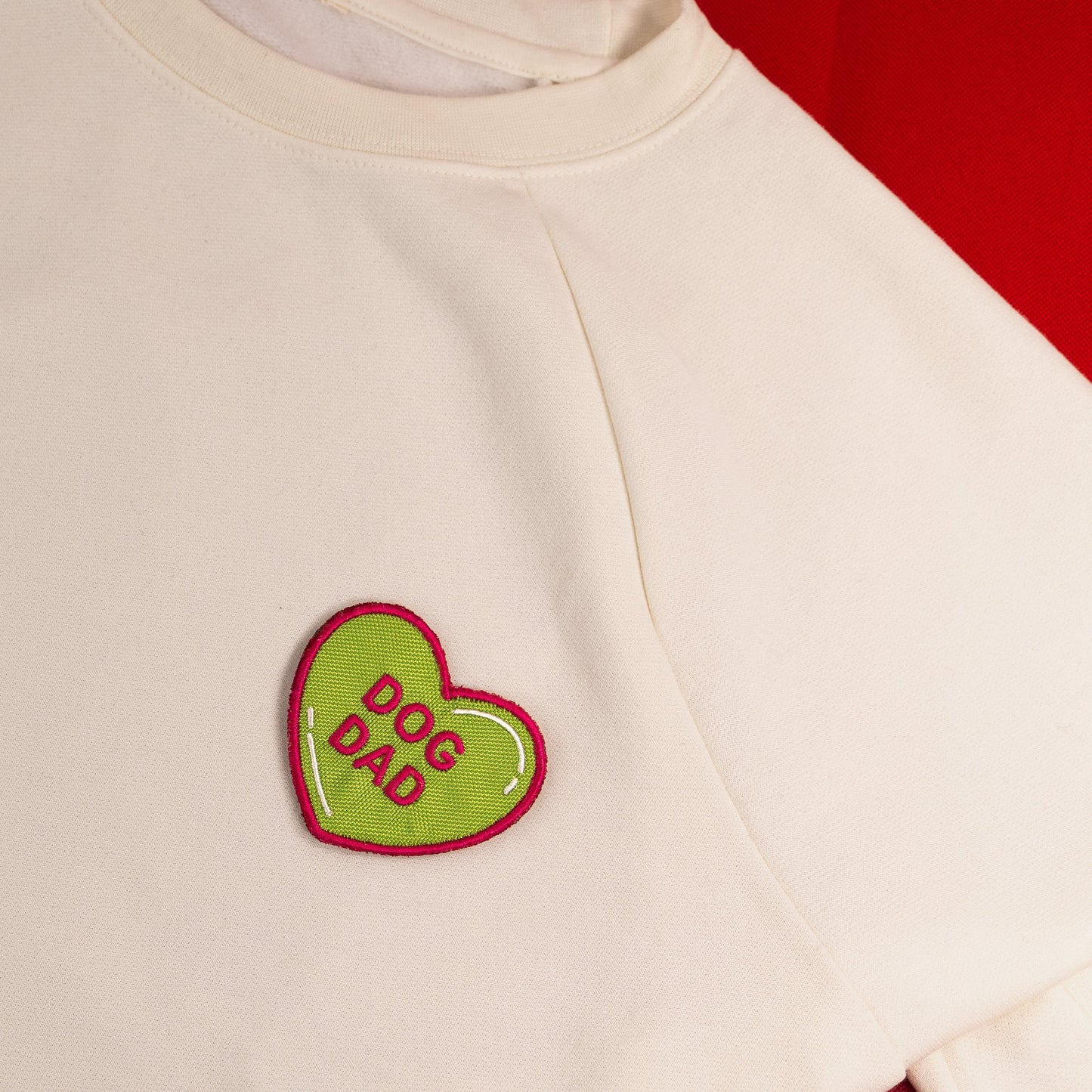 Dog Dad Heart Patch - Your Pet Connection