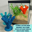 Aquarium Coral Frag Stand Branch | Lattice Coral Structure Branch Design with 5 Frag Mounts - Your Pet Connection